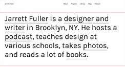 Desktop Screenshot of jarrettfuller.com