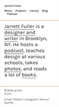 Mobile Screenshot of jarrettfuller.com