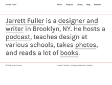 Tablet Screenshot of jarrettfuller.com